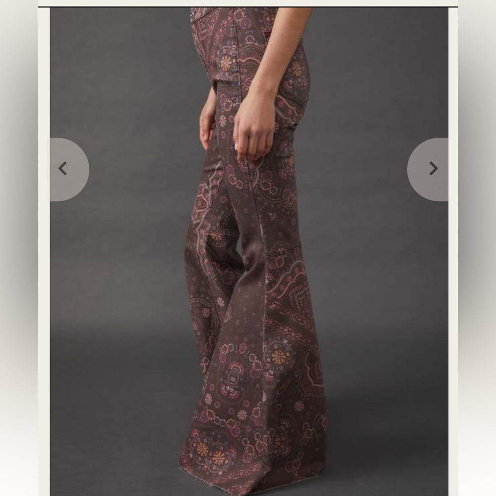 COPY - NWT FREE PEOPLE JUST FLOAT ON FLARE- GEO CHOCOLATE COMBO - Picture 5 of 12